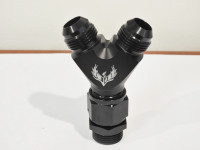 AD-10-Y    -10  to Dual -10 Male   " Y" Block with  -10 INLET